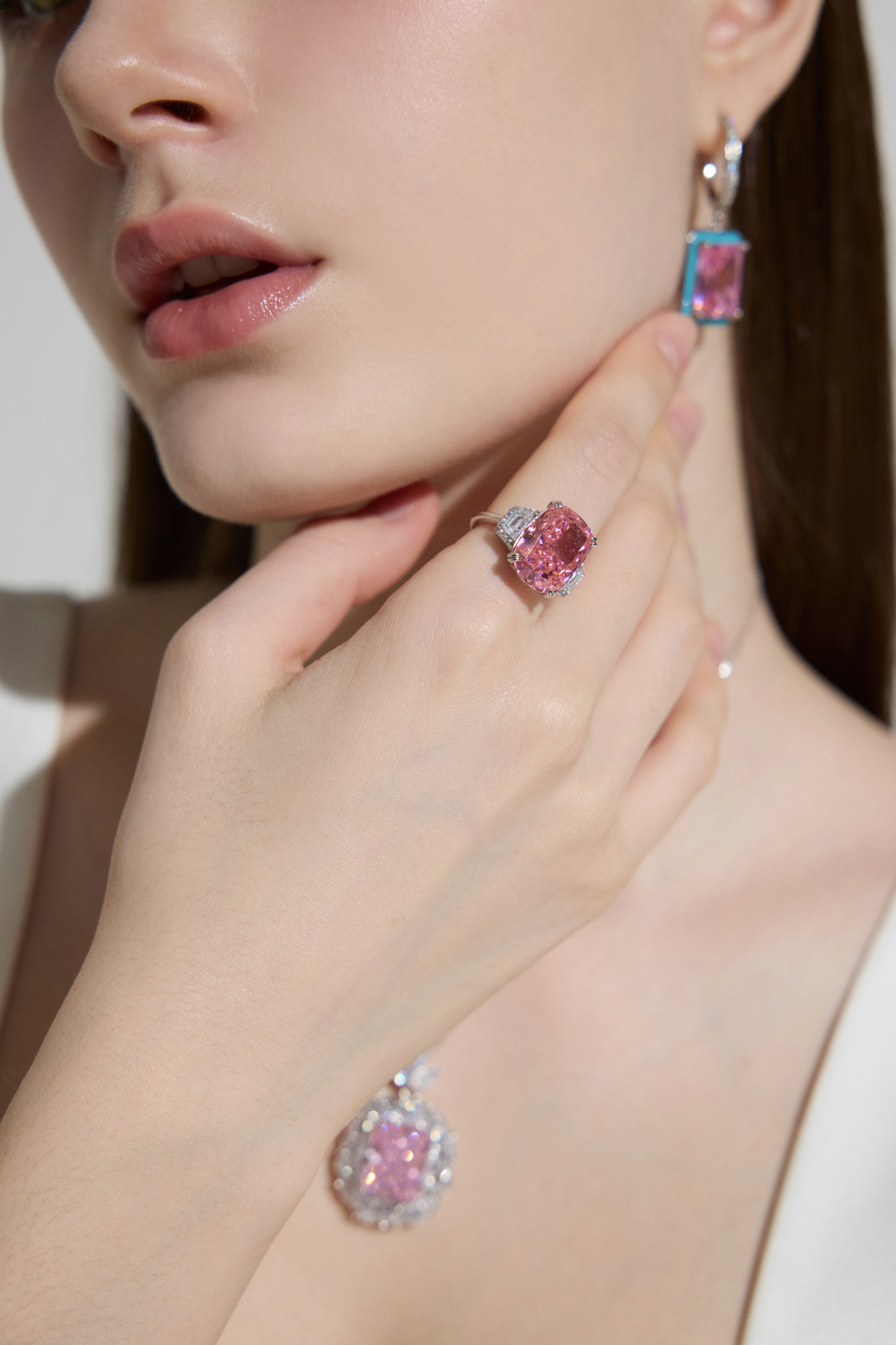 Moonlit Rose Ring