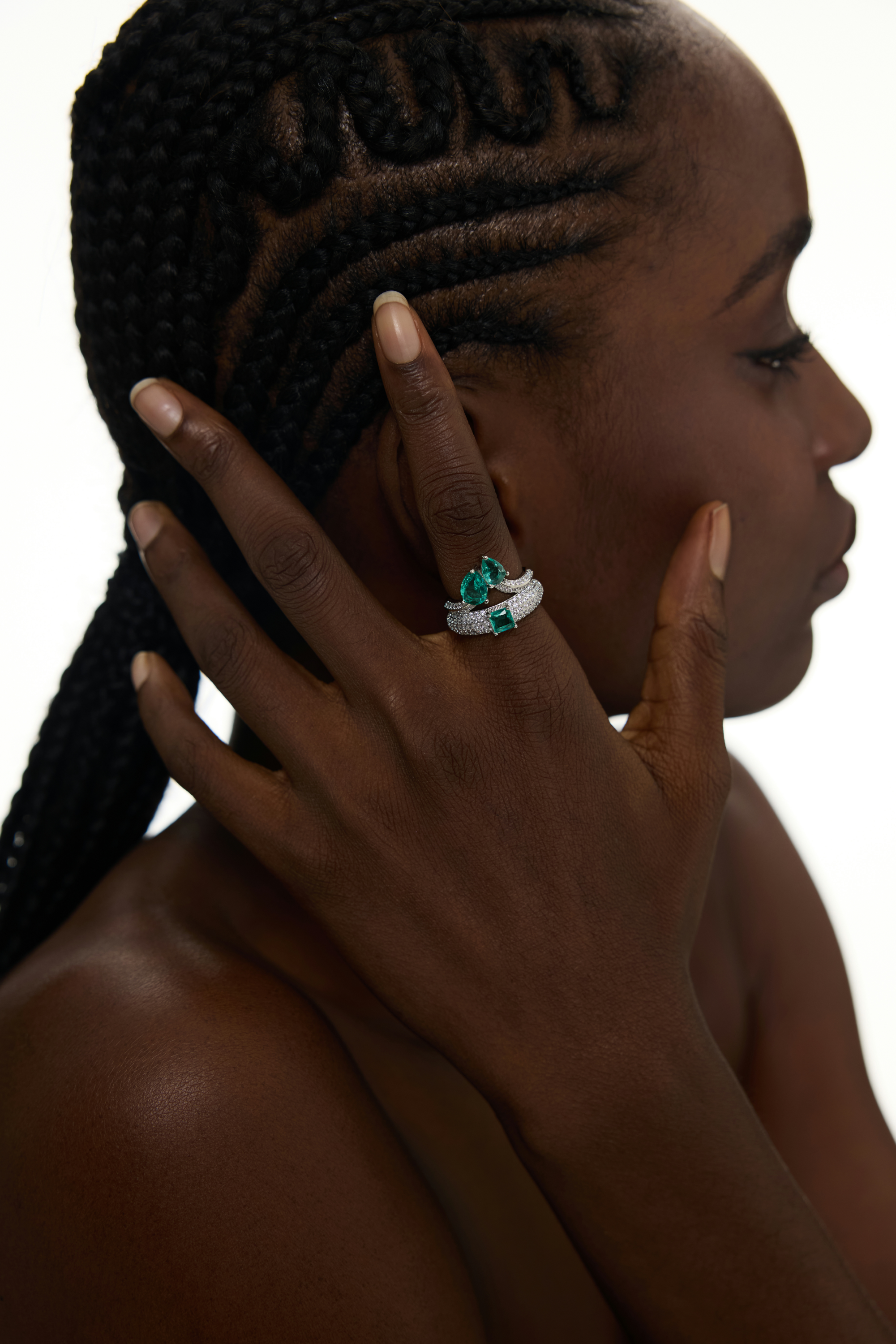 Emerald Green Statement Ring