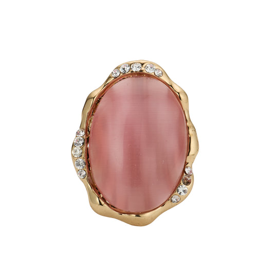 Palm Mirage: Gilded Relic Vintage rings