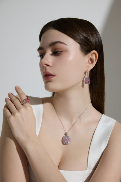Pink Dreamscape Necklace