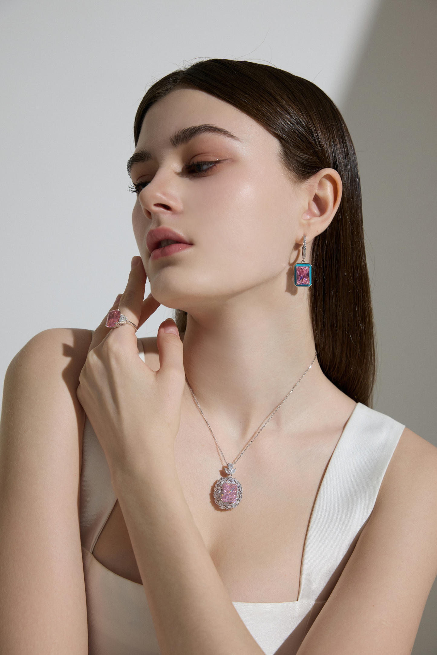 Pink Dreamscape Necklace