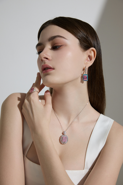 Pink Dreamscape Necklace