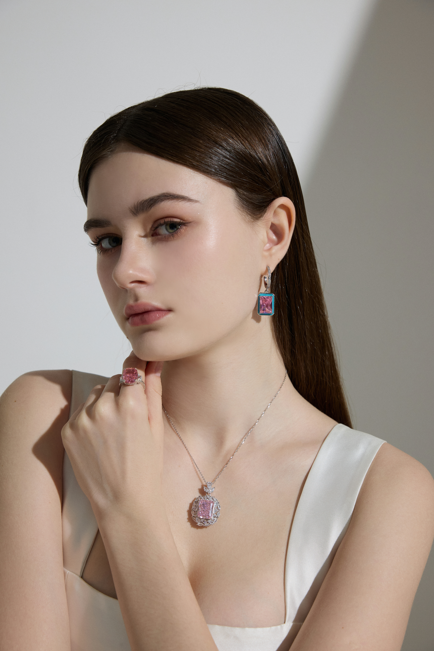 Pink Dreamscape Necklace