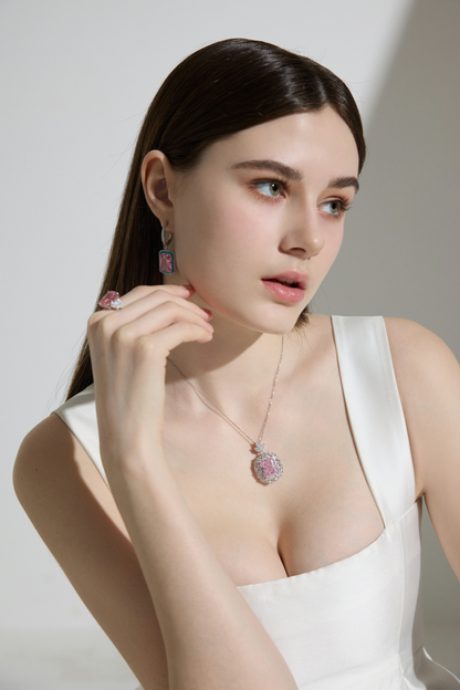Pink Dreamscape Necklace