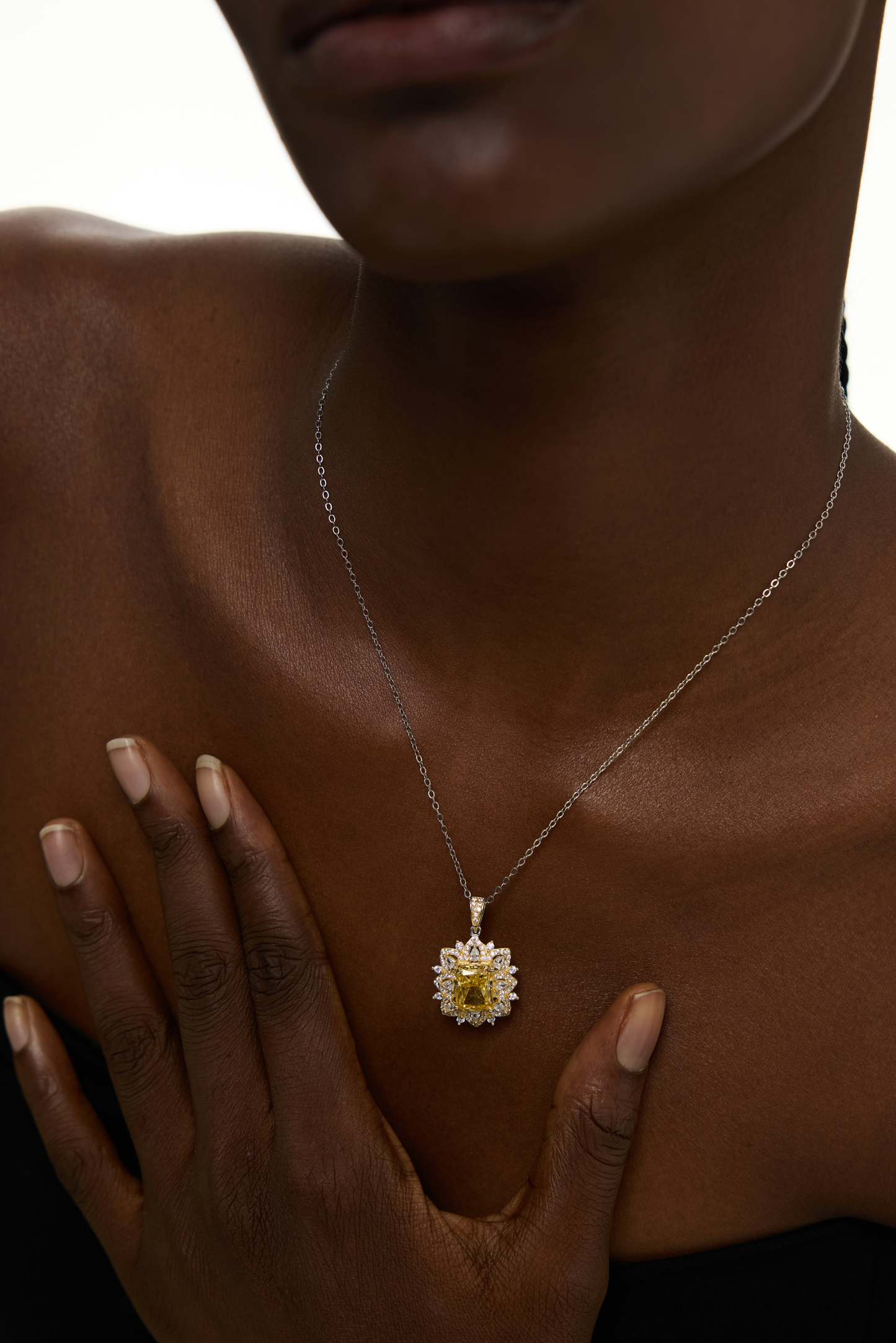 Sunlit Citrine Radiance Necklace