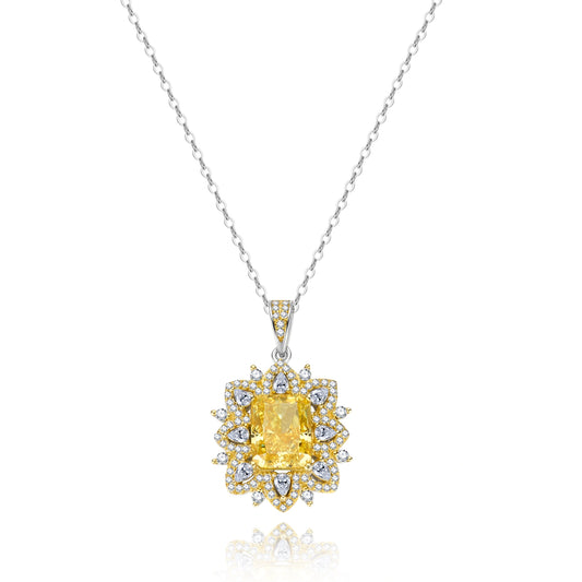 Sunlit Citrine Radiance Necklace
